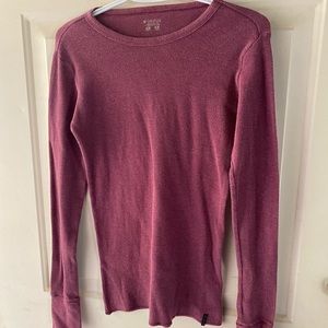 Columbia Long Sleeved Ribbed Tee